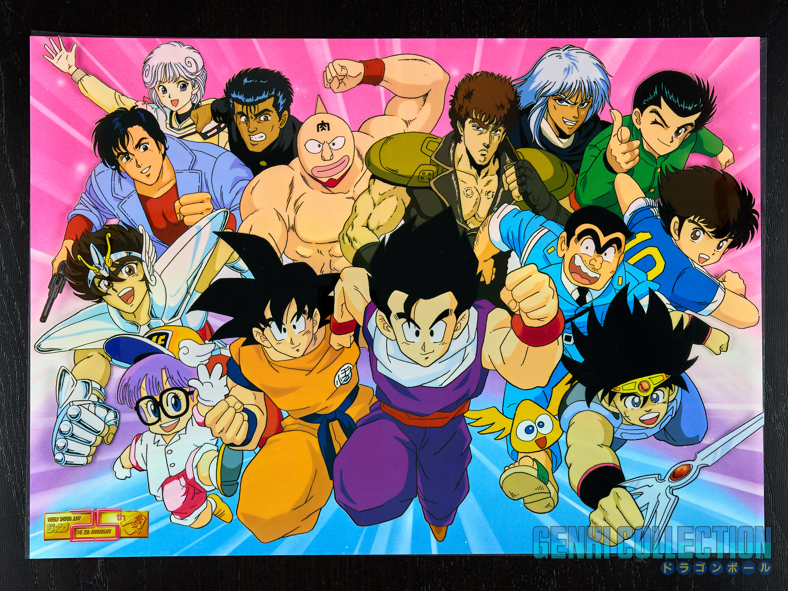 Weekly Shonen Jump 25th anniversary contest limited sericel (1993)